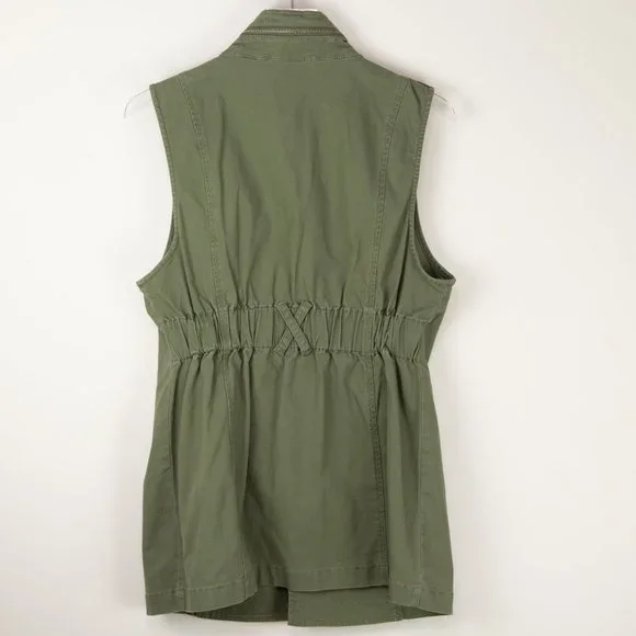 Cabi #5105 Explorer Vest Outwerar Utility Miitary Olive Green Size Small - Picture 3 of 7